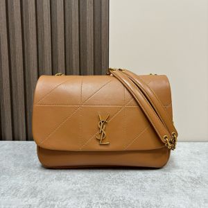 Saint Laurent Small Jamie 4.3 Bag In Lambskin Brown/Gold