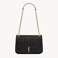 Saint Laurent Small Jamie 4.3 Bag In Lambskin Black/Gold